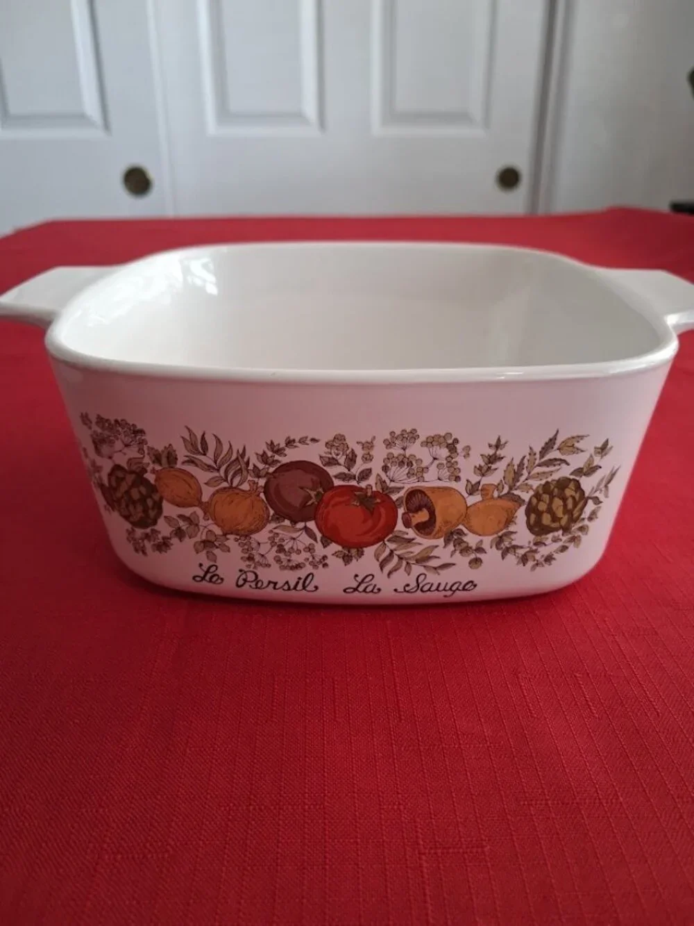 Vintage Corning Ware Spice of Life - 4 piece set